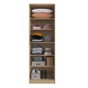 Ver imagem 4 de Guarda Roupa Modular 2 Portas 6 Prateleiras Nancy