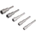 Ver imagem 1 de Jogo Soquete Magnetico Polegada com 5 Peças - Vonder