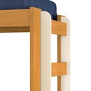 Ver imagem 7 de Beliche Solteiro com Prateleira e Proteção Antiquedas Indy Cinamomo/Off White