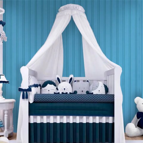 Papel de Parede Madeira Ripada MDF Clean - Várias Cores - Porta do Céu