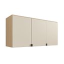 Ver imagem 2 de Aéreo Modular 3 Portas Nancy Branco/Cedro/Off White