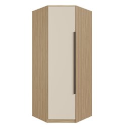 Guarda Roupa Modular Canto 1 Porta 3 Prateleiras Nancy - 2 Guarda Roupa Modular Canto 1 Porta 3 Prateleiras Nancy - 2