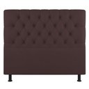 Ver imagem 5 de Cabeceira Cama Box Casal Nice 140cm Linho Marrom - Desk Design