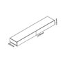 Home para TV Impressão Ripado 3D com LED Requinte 180 Naturale Off White - Gelius - 6