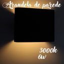 Ver imagem 3 de Arandela Parede 6w 3k 80lm/w Lede Pistar Material Alumínio