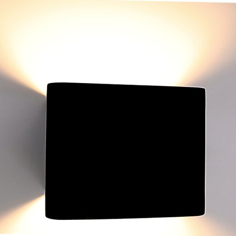 Arandela Parede 6w 3k 80lm/w Lede Pistar Material Alumínio