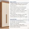 Guarda Roupa Casal MDF 6 Portas 8 Gavetas Bergamo - 14