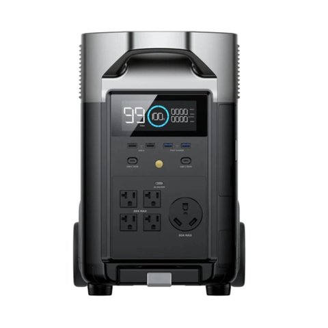Estação de Energia Portátil Ecoflow Delta Pro – 3600wh | 3600w | Lifepo4:220v - Eu/delta Pro