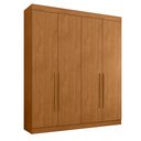 Ver imagem 3 de Guarda Roupa Casal 4 Portas 3 Gavetas Roma