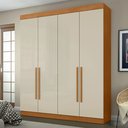 Ver imagem 2 de Guarda Roupa Casal 4 Portas 3 Gavetas Roma