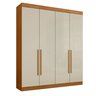 Guarda Roupa Casal 4 Portas 3 Gavetas Roma - 3