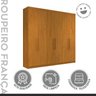 Guarda Roupa Casal 6 Portas 4 Gavetas França - 8