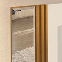 Ver imagem 3 de Painel Suspenso Arezzo para Tv Ate 55'' 2 Portas Off White/cedro Edn Moveis
