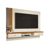 Painel Suspenso Arezzo para Tv Ate 55'' 2 Portas Off White/cedro Edn Moveis - 4