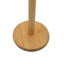 Ver imagem 2 de Suporte Porta Rolo Papel Toalha Bambu Vertical Bancada