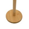 Suporte Porta Rolo Papel Toalha Bambu Vertical Bancada - 2