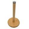 Suporte Porta Rolo Papel Toalha Bambu Vertical Bancada - 1