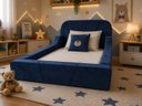 Ver imagem 1 de Cama Montessoriana Infantil Premium Segurança e Conforto:Azul