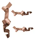 Ver imagem 1 de Escultura Parede de Metal Decoração Sala Quarto Escritório Cobre