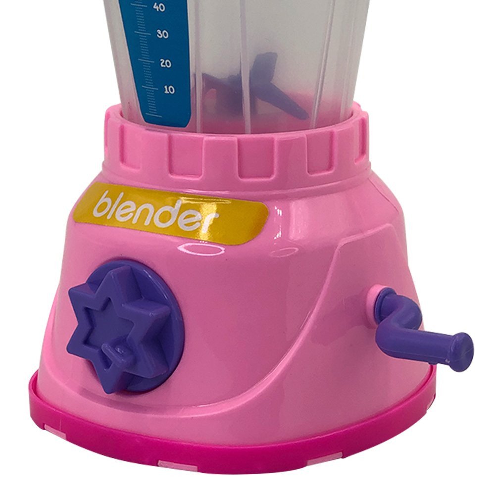 Mini Liquidificador Infantil com Copo Removível e Manivela Giratória - 2