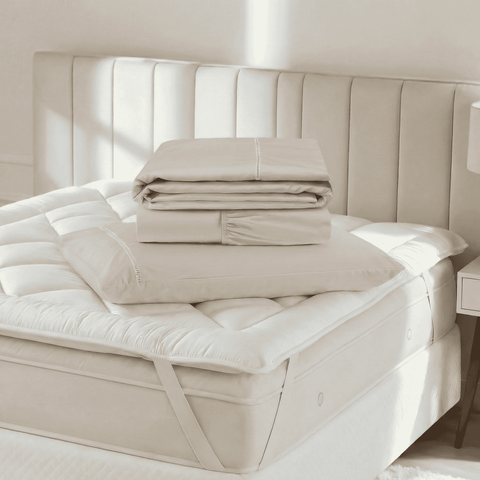 Kit Cama Dos Sonhos Casa Dona 5 Peças Pillow com Jogo de Lençol 400 Fios Premium Casa Dona