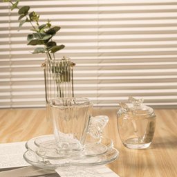Conjunto 4 Xicaras de Chá Wolff C/ Pires Butterfly 180ml - 7