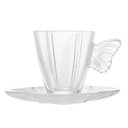 Ver imagem 1 de Conjunto 4 Xicaras de Chá Wolff C/ Pires Butterfly 180ml