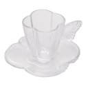 Ver imagem 2 de Conjunto 4 Xicaras de Chá Wolff C/ Pires Butterfly 180ml