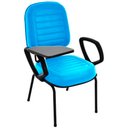 Ver imagem 1 de Cadeira Universitária Diretor Gomada Linha Blenda Azul