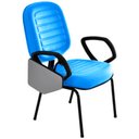 Ver imagem 2 de Cadeira Universitária Diretor Gomada Linha Blenda Azul