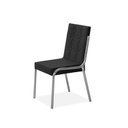 Ver imagem 5 de Conjunto Mesa Iza 120x90cm Tampo MDF/Vidro 4 Cadeiras Natani Yescasa Preto/Cromado