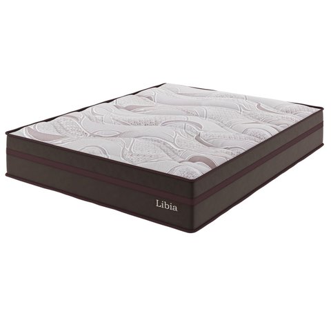 Colchão Queen Espuma 198MX158CMX30CM Ortopedico Libia Viero Marrom