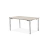 Conjunto Mesa Iza 120x90cm Tampo MDF/Vidro 4 Cadeiras Natani - 4
