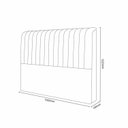 Ver imagem 3 de Cabeceira Super King 195cm Alexandria