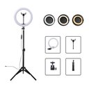 Ver imagem 5 de Iluminador Ring Light de LED 12 Polegada 30cm + Tripé 1,10m Blogueira