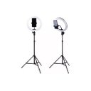 Ver imagem 2 de Iluminador Ring Light de LED 12 Polegada 30cm + Tripé 1,10m Blogueira