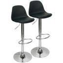 Ver imagem 1 de Conjunto 2 Banquetas Joly Eames Base Giratória Preto