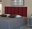 Ver imagem 2 de Cabeceira de Cama Casal Dubai 140cm - Vinho