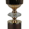 Castiçal Candelabro para Vela Decorativo em Metal Dourado para Mesa - 35x14cm - 4