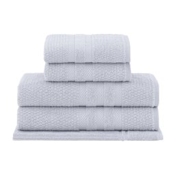 Jogo Toalhas Banhão Buddemeyer 5p Vanilla Prata 3138 - 1