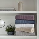 Ver imagem 6 de Jogo Toalhas Banhão Buddemeyer 5p Vanilla Prata 3138