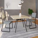 Ver imagem 5 de Mesa de Jantar Quadrada 90cm Barcelona Bege/Ciliegio