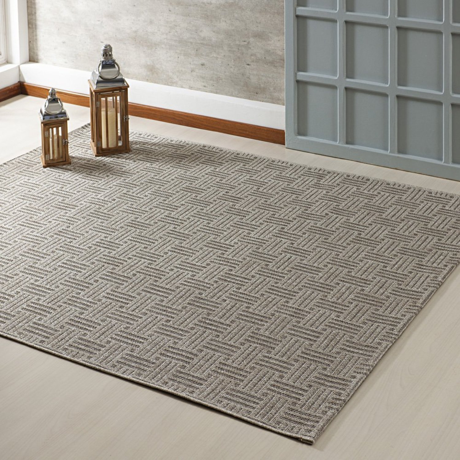 Tapete Sisal 100cm x 140cm Noronha Des001 Niazitex - 1