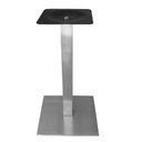 Ver imagem 3 de Mesa Alpha Inox 77,50 Cm (altura) com Tampo em Mdp Redonda 70 Cm Branco