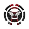 Adesivo Bocal Cb Twister Cg Titan - Fan - Start 160 +2018 Asa Vermelho Vermelho - 1