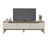 Rack com Painel para TV até 75 Polegadas com LED Impressão Ripada 3D Liverpool - 14