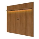Ver imagem 3 de Rack Painel Ripado para TV até 75 Polegadas com LED MDF 185,5CMX183CM Impressão Ripada 3D Liverpool 