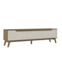 Ver imagem 4 de Rack com Painel para TV até 75 Polegadas com LED MDF 185,5CMX183CM Impressão Ripada 3D Liverpool