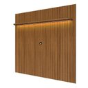 Ver imagem 3 de Rack com Painel para TV até 75 Polegadas com LED MDF 185,5CMX183CM Impressão Ripada 3D Liverpool
