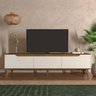 Rack com Painel para TV até 75 Polegadas com LED Impressão Ripada 3D Liverpool - 11